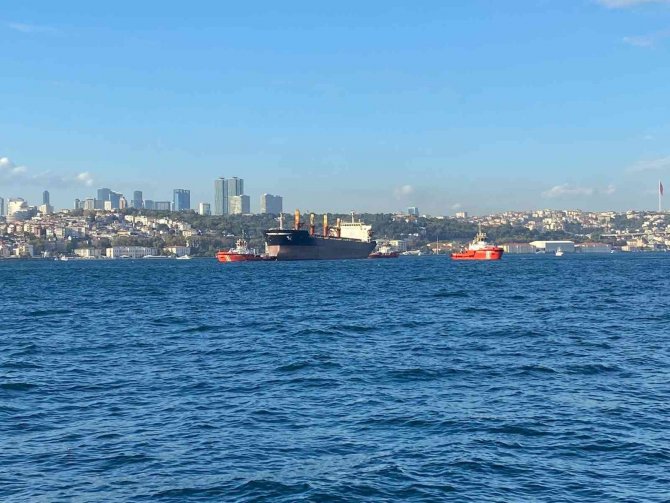 İ̇stanbul Boğaz’ında Gemi Arızası