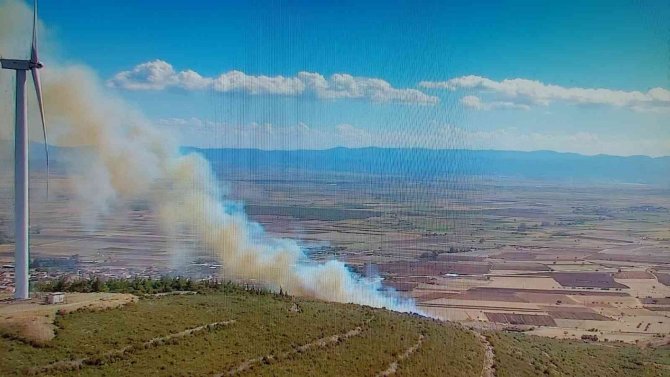 Biga’da Orman Yangını
