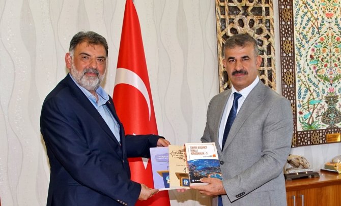 Rektör Çiftçi, İ̇lmar Başkanı Şimşek’i Ağırladı