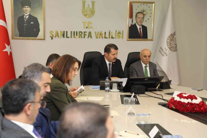 Dsi̇’nin Şanlıurfa’daki Yatırımları Değerlendirildi