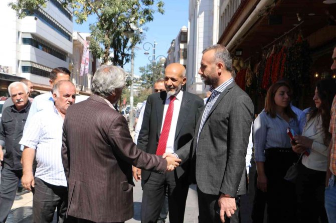 Dtso Başkan Adayı Karagöz, Sur Esnafıyla Bir Araya Geldi