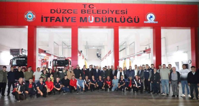 Başkan Özlü “Bölgenin En Güçlü İtfaiye Teşkilatını Oluşturduk”