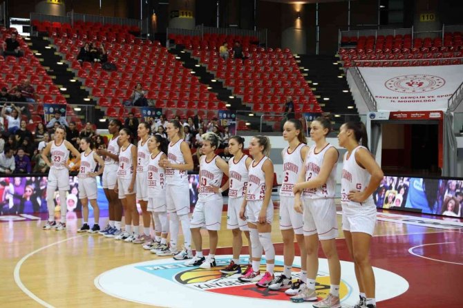 Erciyes Cup 1. Maç: Bellona Melikgazi Kayseri Basketbol: 63 - Galatasaray: 92
