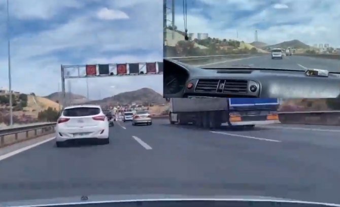 Trafik Magandaları Makas Attıkları Anları Paylaştı, Polis Affetmedi