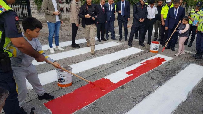 Karabük’te “Önce Yaya Uygulaması” Farkındalık Etkinliği Düzenlendi