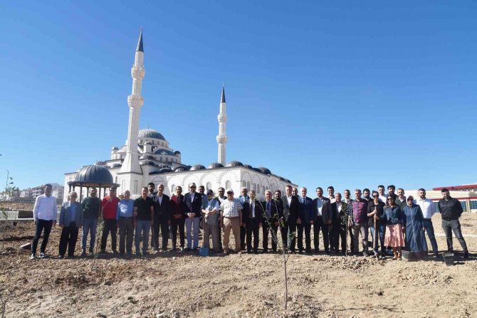 Kmü’de Bin 500 Fidan Toprakla Buluştu