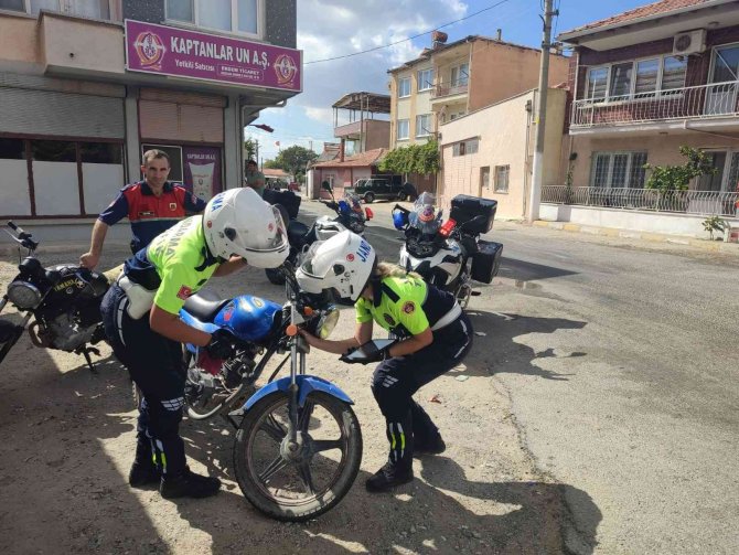 Kurallara Uymayan Motosiklet Sürücülerine Ceza Yağdı