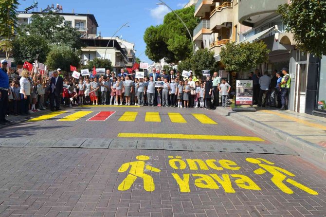 Salihli’de Önce Yaya Farkındalık Etkinliği