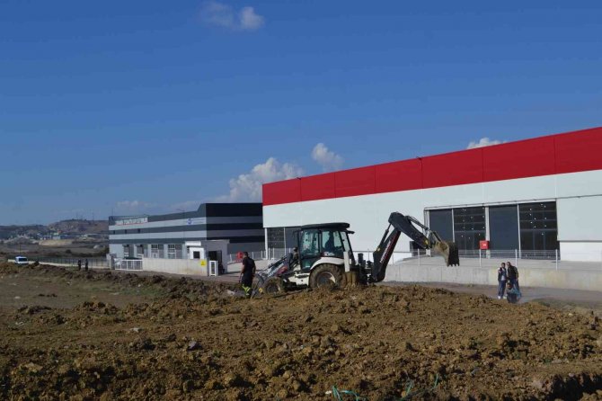 Çorlu’da Doğalgaz Borusu Patladı