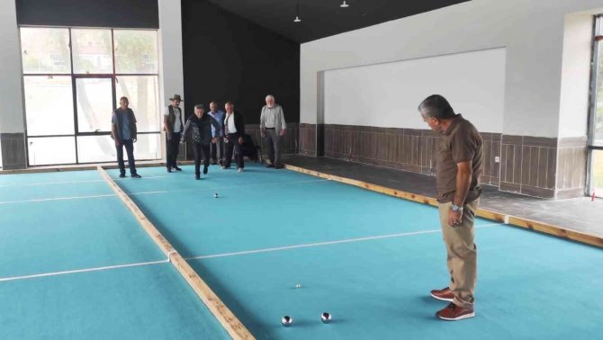 Gönül Köşkü Huzurevi Bocce Takımı Turnuvalara Hazırlanıyor