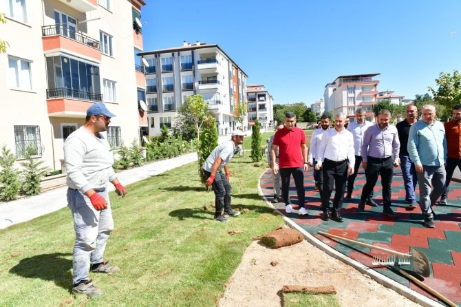 Yeşilyurt’ta 227’nci Park Yakında Hizmette