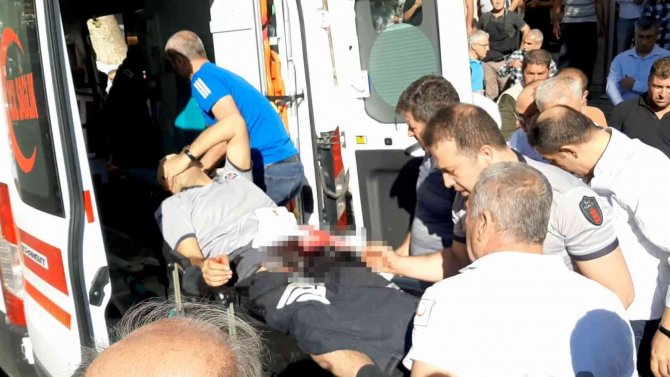 Bankanın Güvenlik Görevlisine Husumetlisi Kurşun Yağdırdı