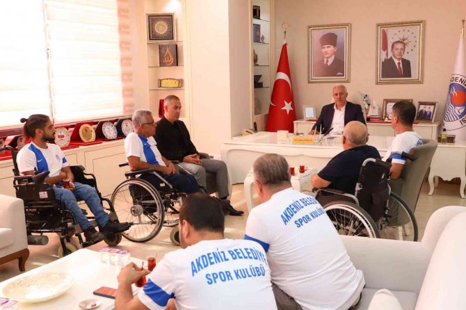 Akdeniz’in Engelsiz Basketbolcularından Başarı Sözü