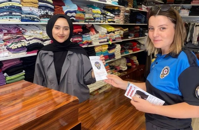 Erzincan Esnafı Dolandırıcılara Karşı Uyarıldı