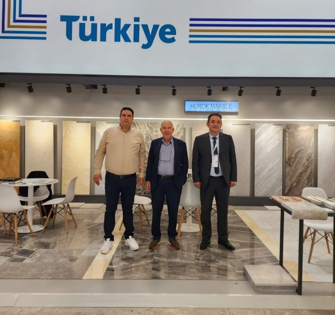 Hurok Marble, İ̇talya Marmomac Fuarı’nda