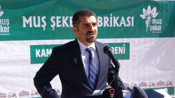 Muş’ta Şeker Pancarı Alım Kampanyası Başladı