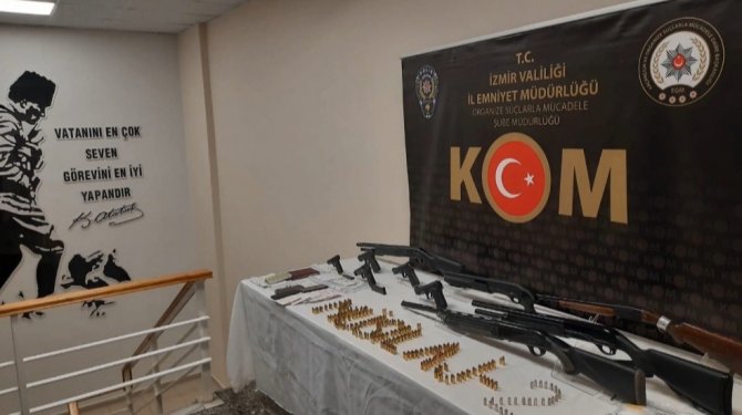 İ̇zmir’de ’Camgöz’ Ve ’Beldekler’ Çetelerine Operasyon: 18 Gözaltı