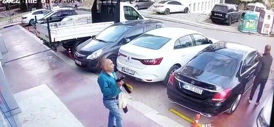 Sancaktepe’de Mhp’li Üyeye Silahlı Saldırı Anı Kamerada