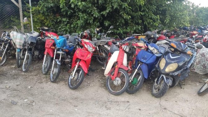 Antalya’da 6 Bin 600 Motosiklet Sürücüsünü Denetlendi