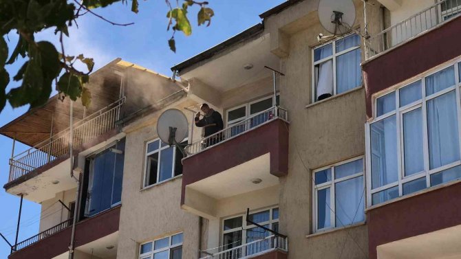 Elazığ’da İkametgah Yangını