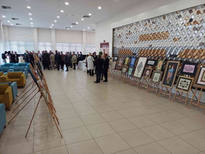 Yükümlülerin Eserleri Sergilendi