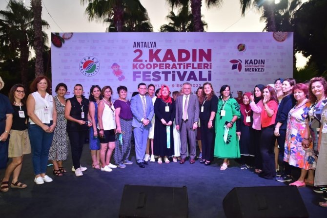 Kepez’in, Antalya 2. Kadın Kooperatifleri Festivali Başladı