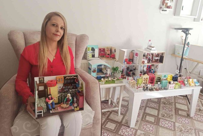 Nostaljik Eşyalar Minyatürde Hayat Buluyor