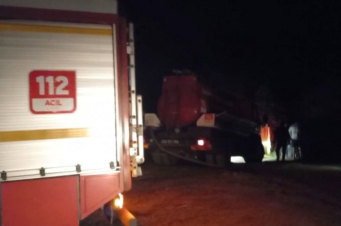 Fındık Bahçesindeki Evde Çıkan Yangın İtfaiye Ekiplerince Söndürüldü