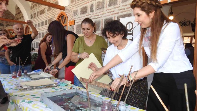 Şehzadeler Hem Usta Öğreticilerinden 7 Farklı Ülke Temsilcisine Uygulamalı Eğitim