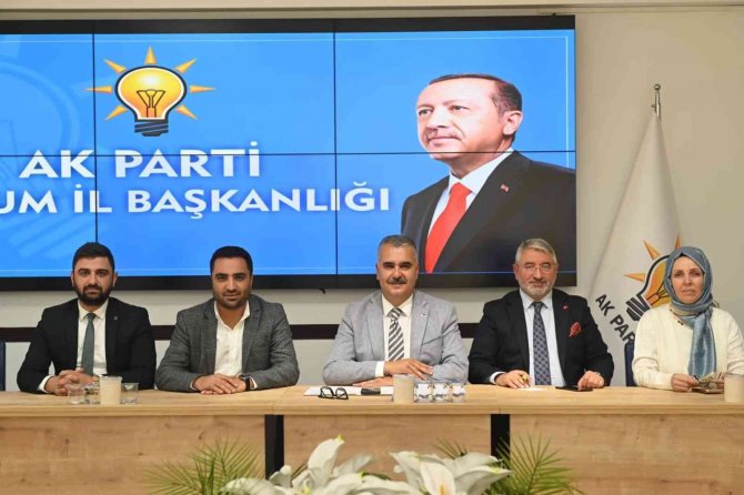 Ak Parti Çorum İ̇l Başkanı Ahlatcı: “Masalar Kuranlara En Güzel Cevabı Milletimizle Vereceğiz”