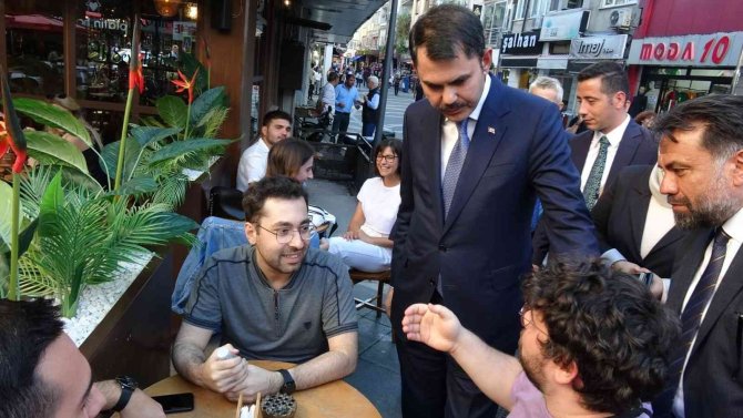 Bakan Kurum: "Burayı İ̇stanbul Akaretler Gibi Yapacağız”