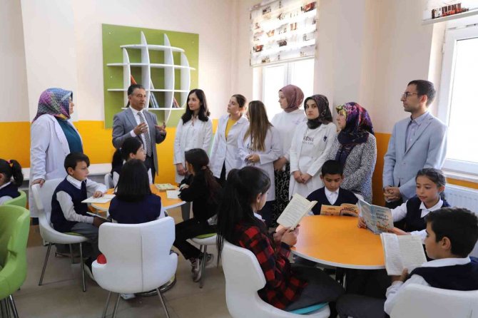 Dede Korkut’un Adı Maden İ̇lkokulu Ve Ortaokulu Kütüphanesinde Yaşatılacak