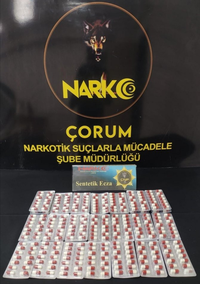 Çorum Polisinden Uyuşturucu Operasyonu