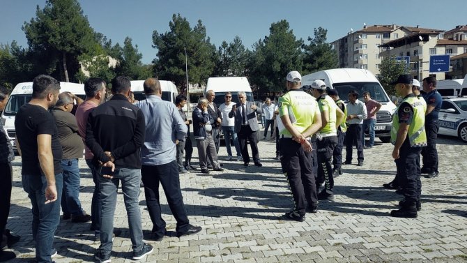 Osmancık’ta Okul Servisleri Denetlendi