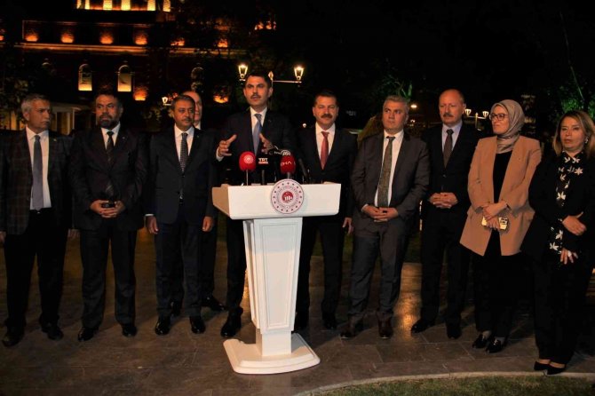 Bakan Kurum’dan 13 Saatlik Baş Döndüren Tempo