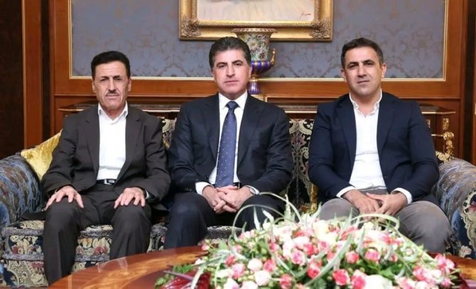 Hakkari Heyeti Sınır Kapısı İçin Neçirvan Barzani İle Görüştü
