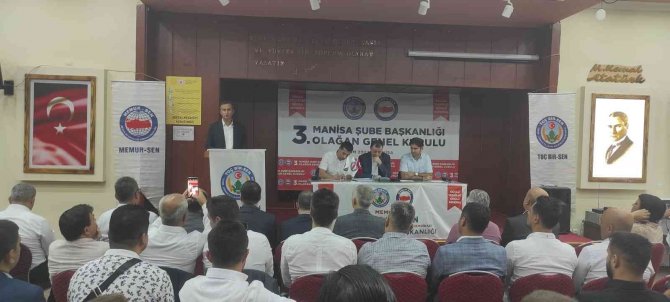 Toç Bir-sen Manisa Şube Başkanı Bayil, Güven Tazeledi