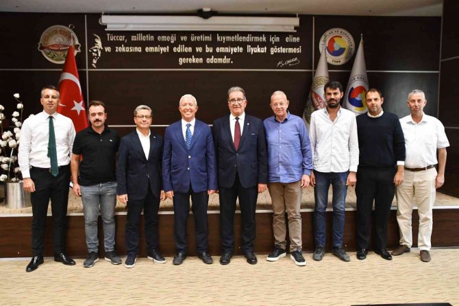 Söke Ticaret Borsası’nda Başkanlar Güven Tazeledi