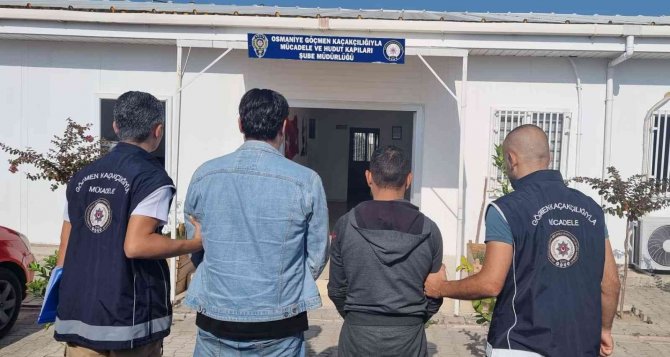 Osmaniye’de 5 Düzensiz Göçmen Yakalandı