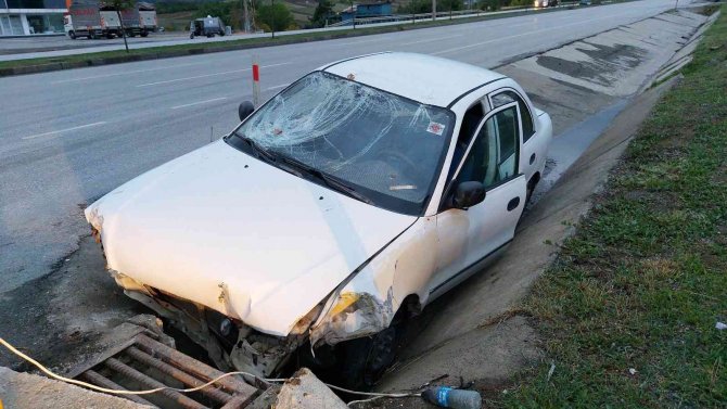 Samsun’da Ladik İ̇lçe Seçim Kurulu Müdürü Kazada Yaralandı
