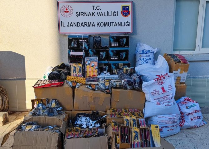 Şırnak’ta Kaçakçılık Ve Asayiş Operasyonu