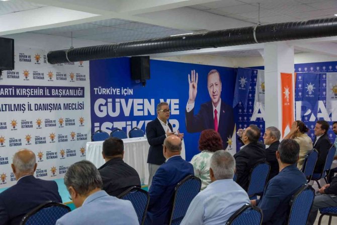 Ak Parti Kırşehir Teşkilatında ’İmaj Ve İkna Dili’ Eğitimi Verildi