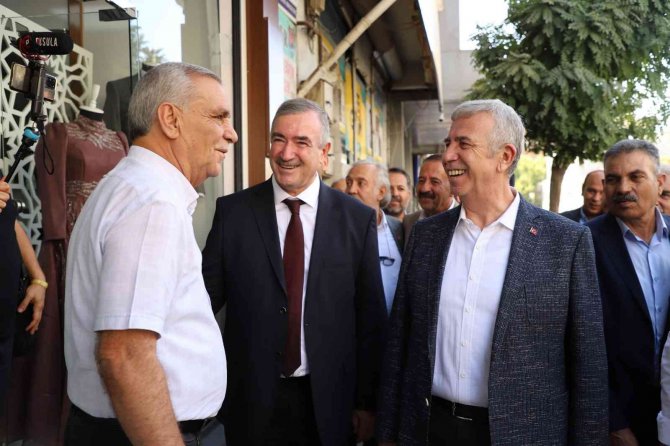 Mansur Yavaş, Adıyaman’da Esnafı Ziyaret Etti