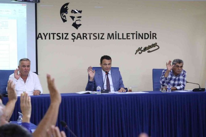 Kaş Belediyesi Ekim Ayı Meclis Toplantısını Yaptı