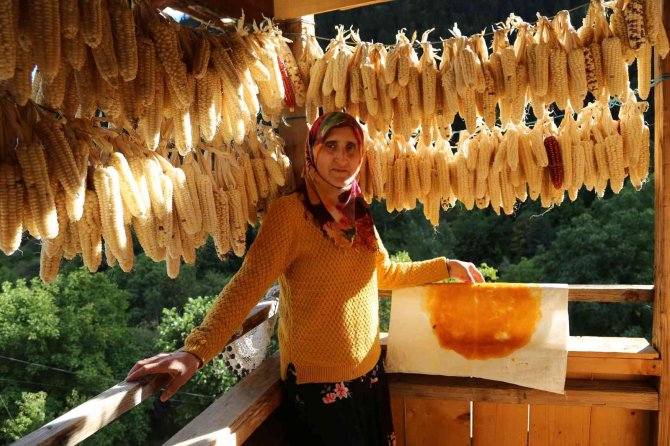 Artvin’in Köylerinde Kış Hazırlıkları Başladı