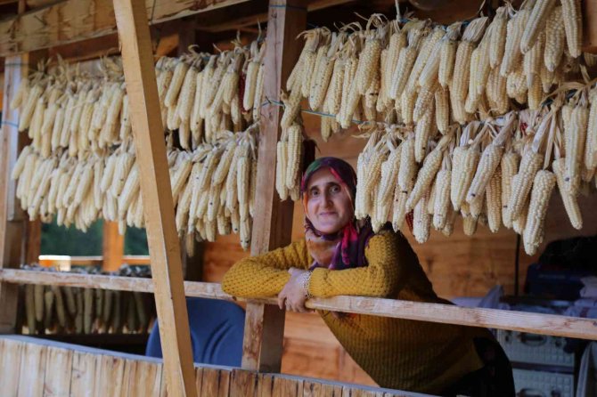 Artvin’in Köylerinde Kış Hazırlıkları Başladı