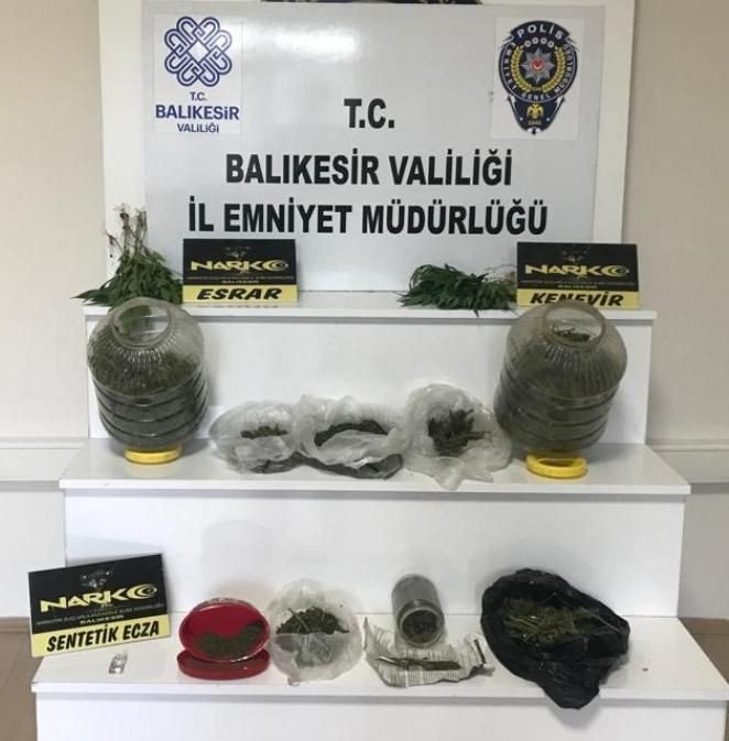 Balıkesir’de Polis Ve Jandarmadan ’Huzur’ Operasyonu