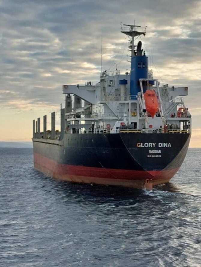 Çanakkale Boğazı’nda Boş Dökme Yük Gemisi Makine Arızası Yaptı