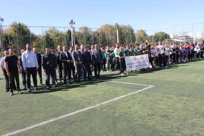 Biga’da ‘Amatör Spor Haftası’ Başladı