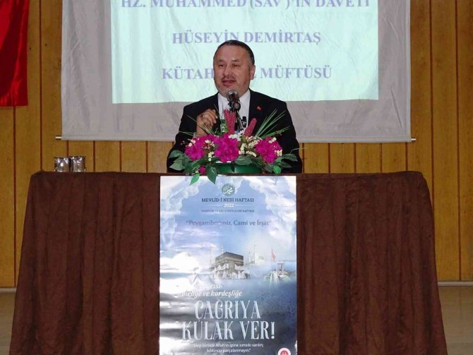 Hisarcık’ta “Hz.peygamber’in Hikmet Dolu Daveti" Konulu Konferans